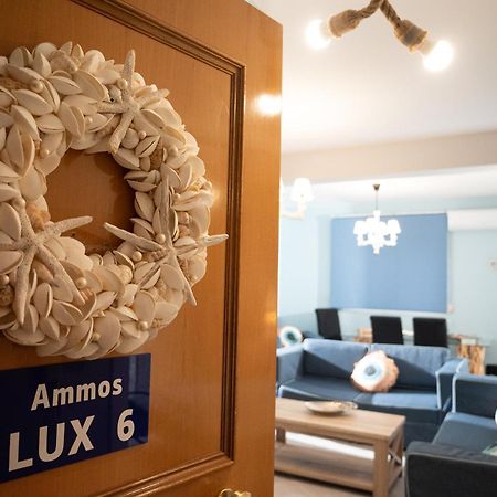 Ammos Lux Apartments Ajía Triáda Kültér fotó