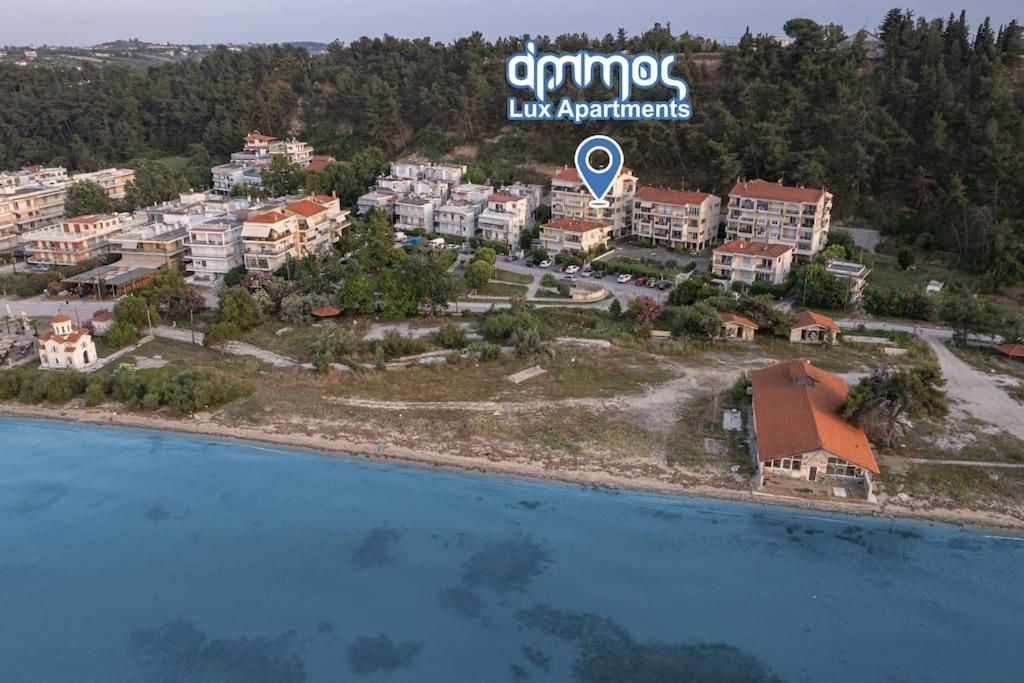 Ammos Lux Apartments Ajía Triáda Kültér fotó