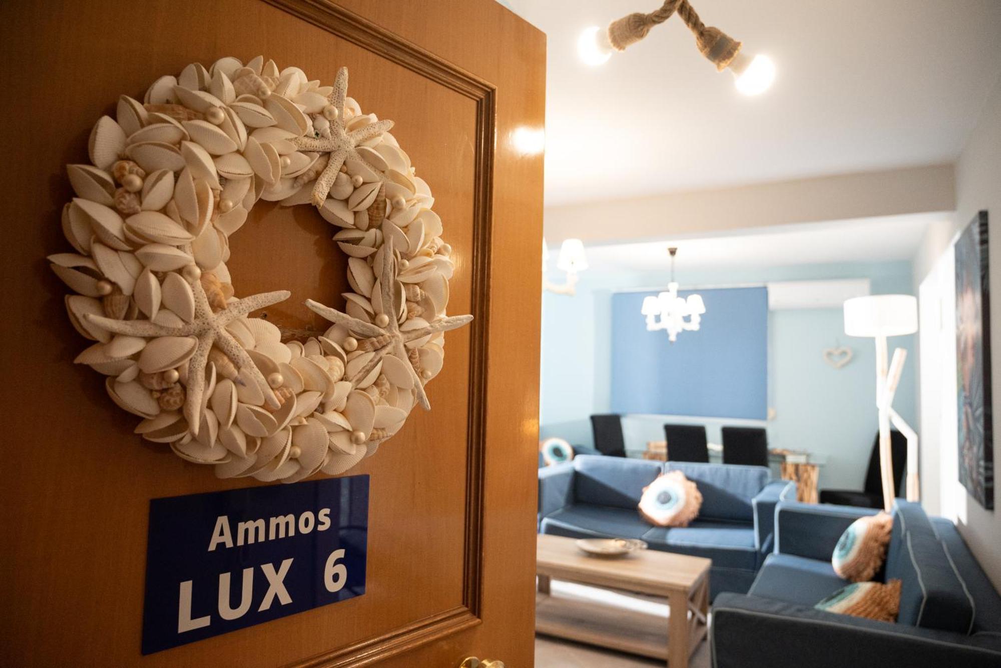 Ammos Lux Apartments Ajía Triáda Kültér fotó